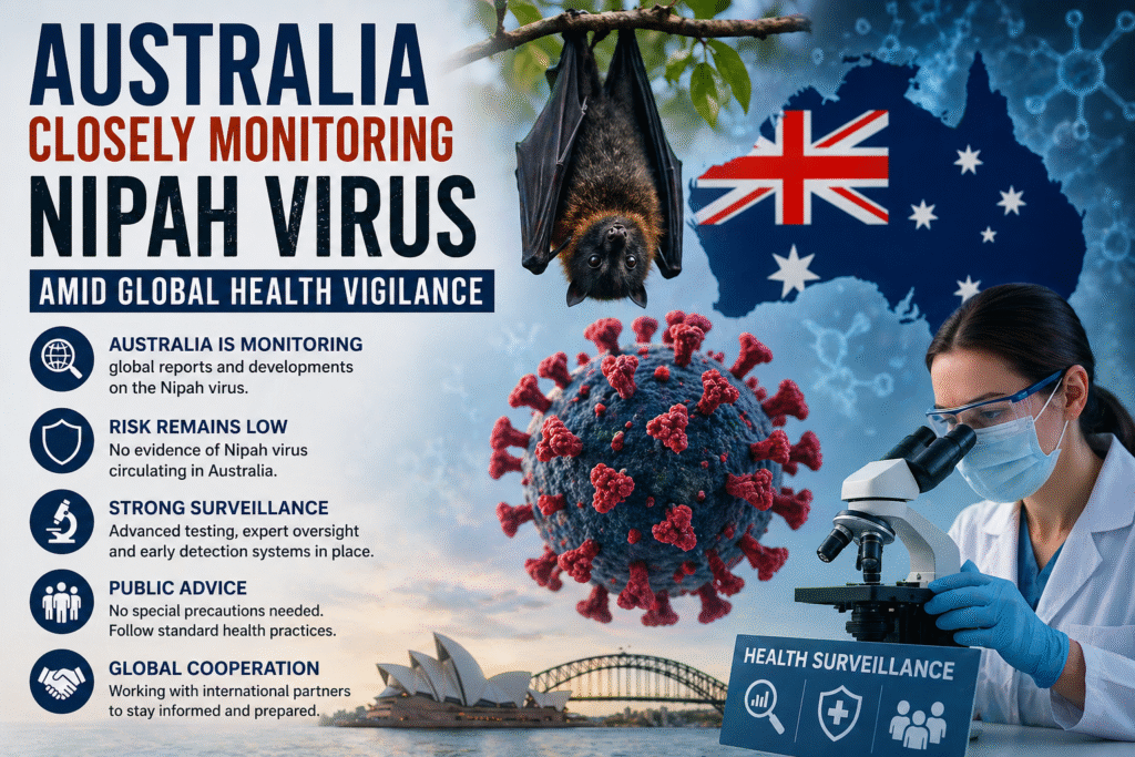 Australia Closely Monitoring Nipah Virus Amid Global Health Vigilance