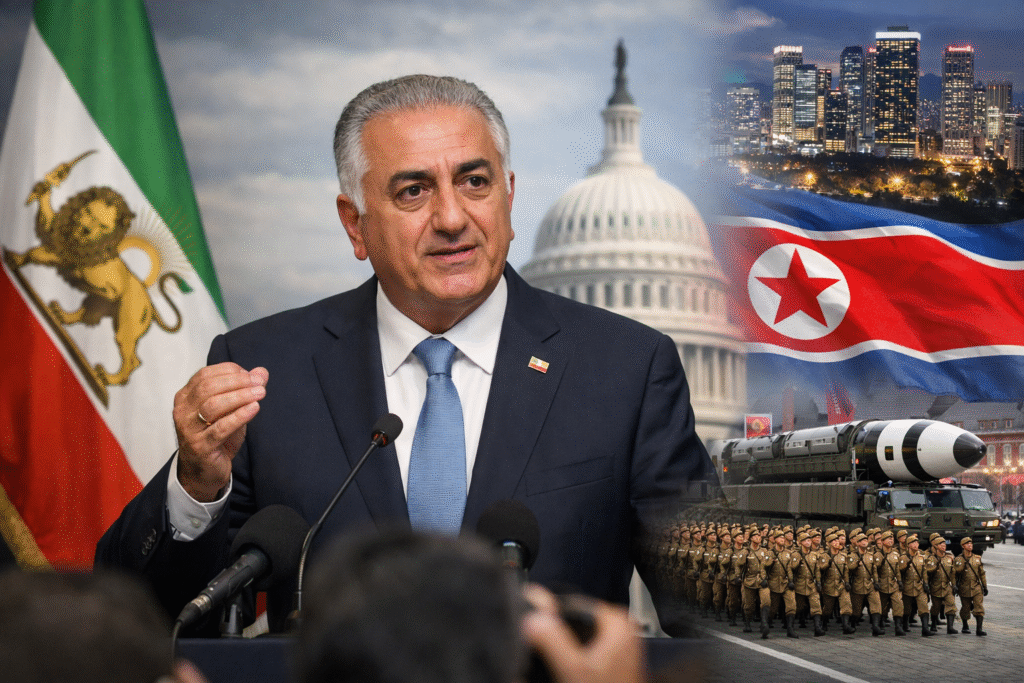 Reza Pahlavi speaks in Washington DC calling for global support as Iran protests escalate in 2026
